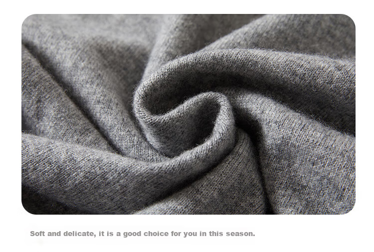 Jinju [100% Wool] Autumn And Winter Warm Semi-Turtleneck Base Layer Sweater Women's Knit Pullover, White, S 13
