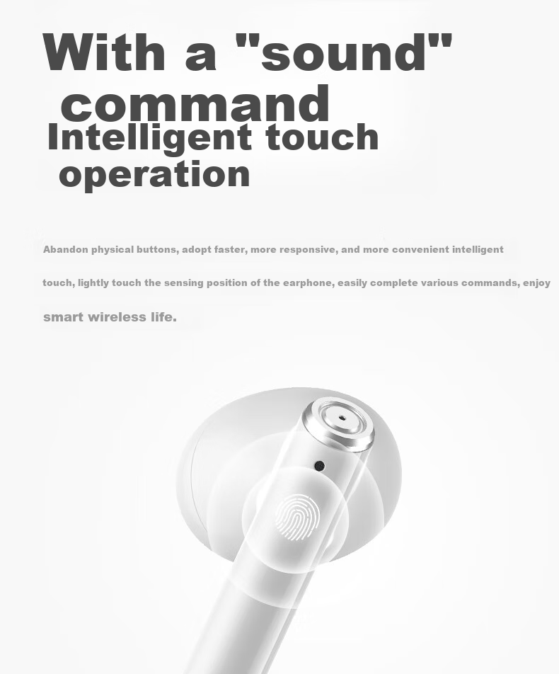 IKF Find Air5 LDAC True Wireless Bluetooth Earbuds Music Sports Semi-In-Ear Gaming Low Latency Dual Host Bluetooth 6.0 Classic White 21
