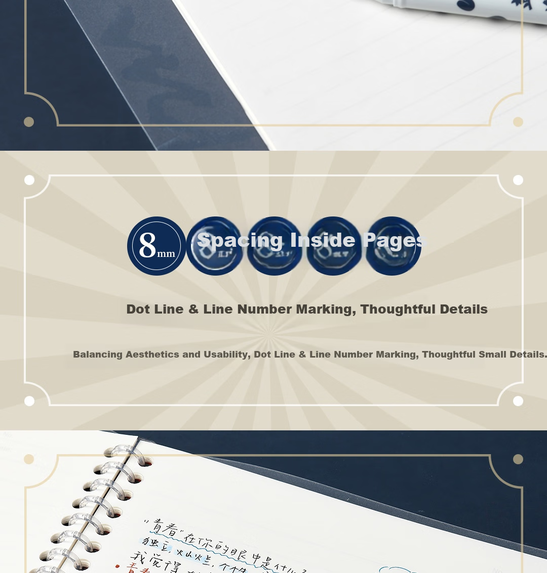 KACO B5 Loose-Leaf Refill Notebook Paper, 100 Sheets Per Book, Grid Pattern K1621 11