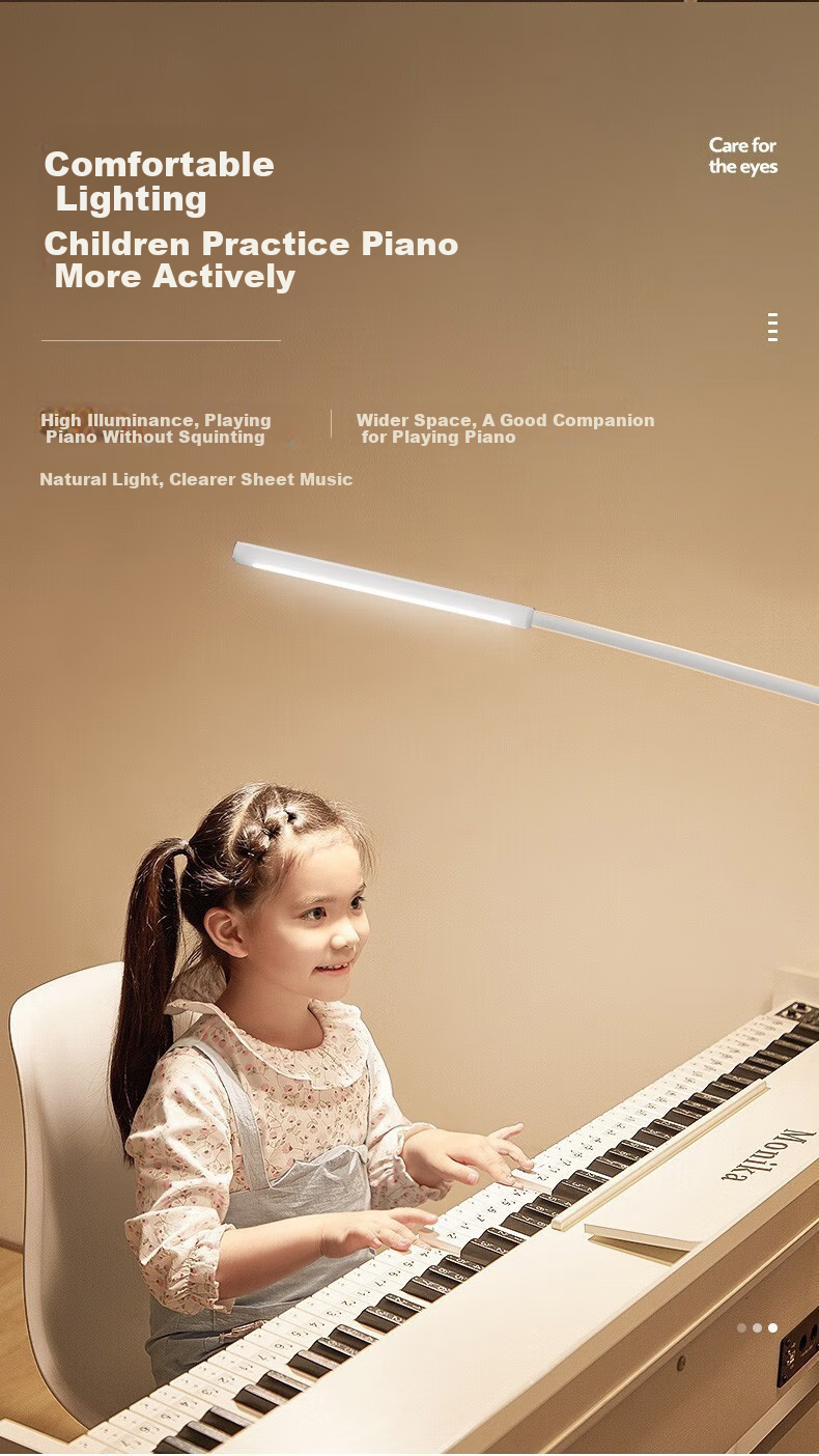 ONEFIRE Floor Lamp, Living Room Floor Lamp, Study Eye-Protection Lamp, Bedroom Bedside Lamp, Piano Lamp, Standing Reading Lamp, Study Room Lamp 9