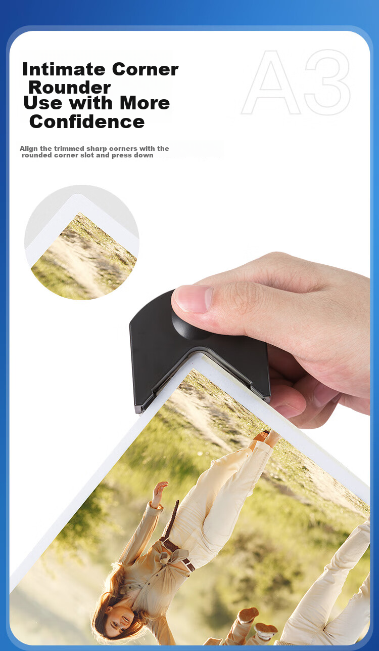 COMIX Home Office A3/A4 Photo Laminator, Commercial Photo Lamination Machine, Black F9093E 5