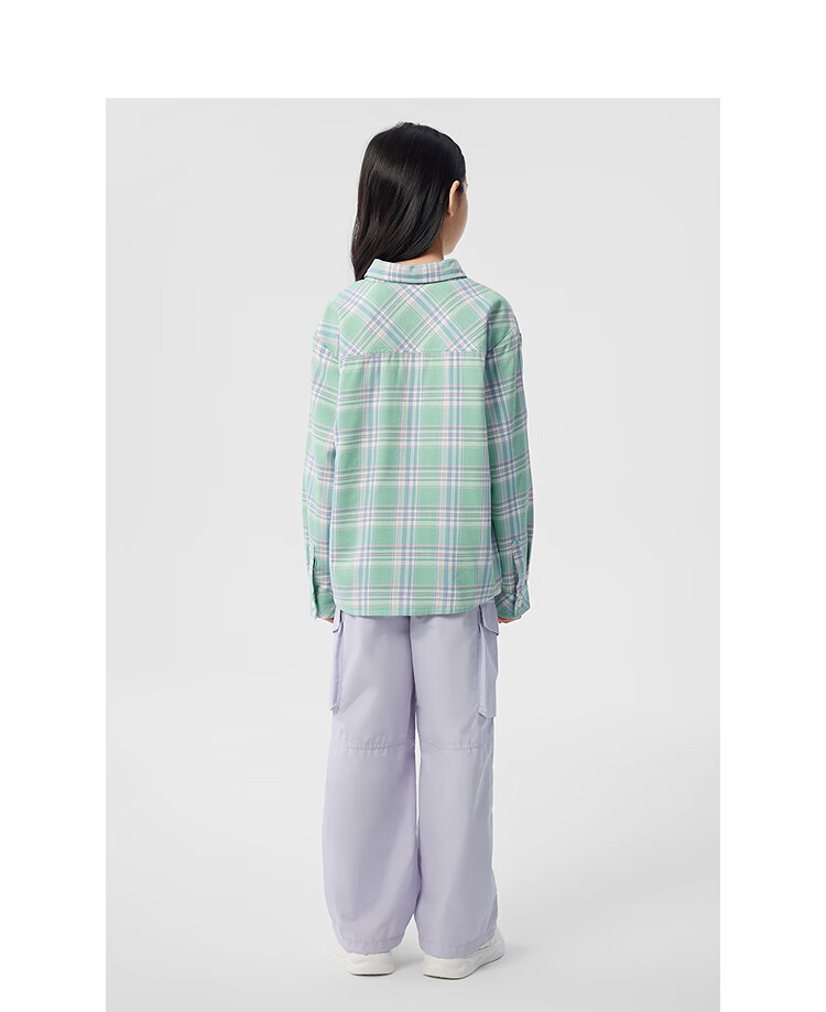 BALABALA Children's Clothing, Boys' And Girls' Pants, Spring And Autumn Loose Cargo Pants, Versatile And Fashionable Outdoor Wear 11