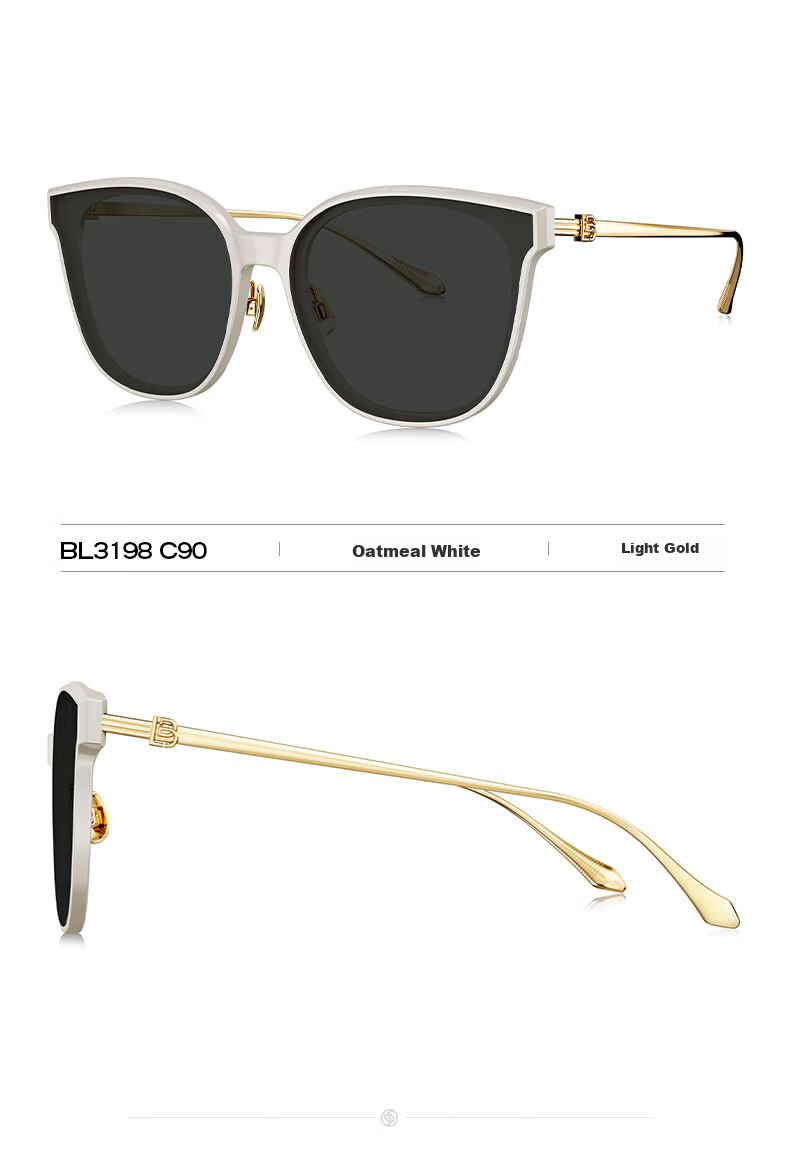 BOLON Sunglasses, Yang Zi's Style, UV Protection Sunglasses for Men And Women, Cat Eye Glasses, BL3198 C10 7
