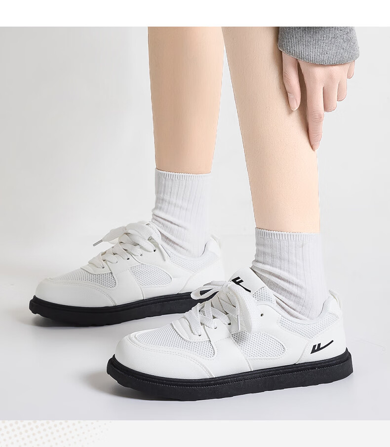 Huili Official Women's Shoes, Spring Sneakers for Women, 2026 New Style Versatile Mesh Shoes, Pink, Size 38 10