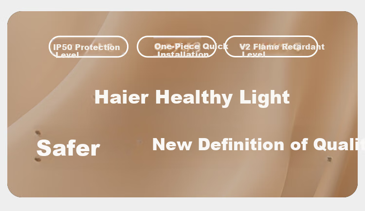 Haier Ceiling LED Light Full Spectrum Eye Protection Living Room Lamp High Brightness Energy Saving Lighting Fixture [Installation Included] 16