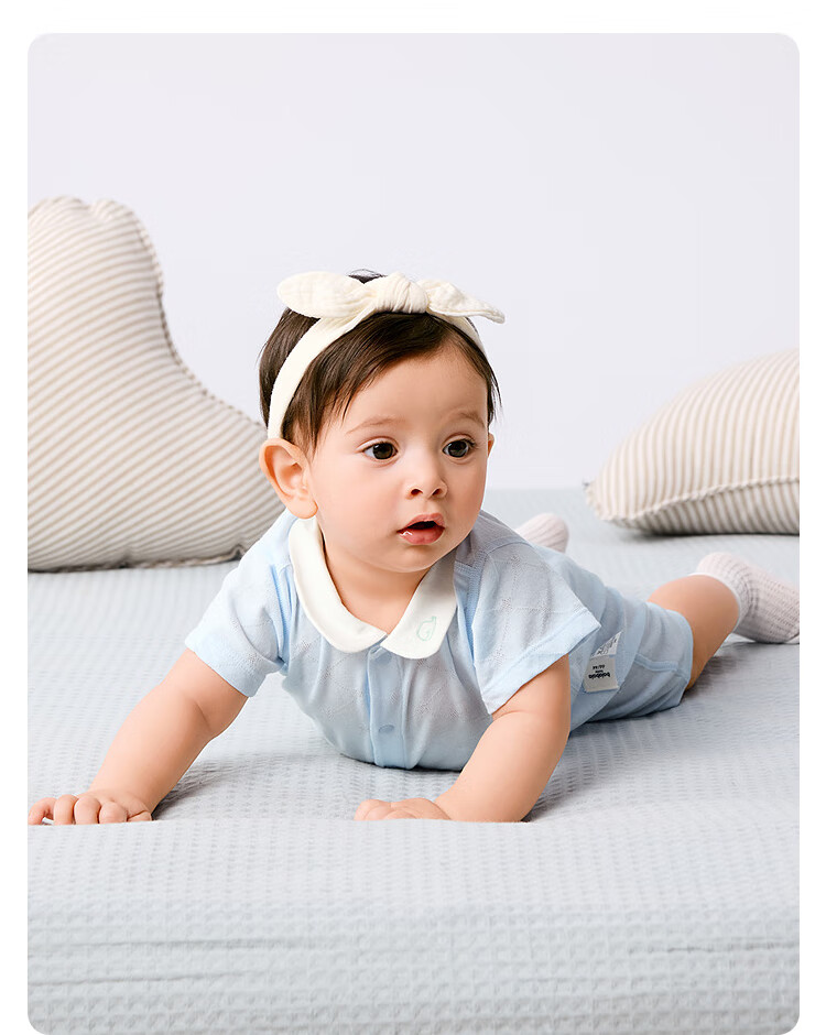 BALABALA Children's Clothing, Baby Romper, Pure Cotton, 2026 Summer New Style, Two-Piece Set, Infant Newborn Breathable Clothes, Soft And Cute 8