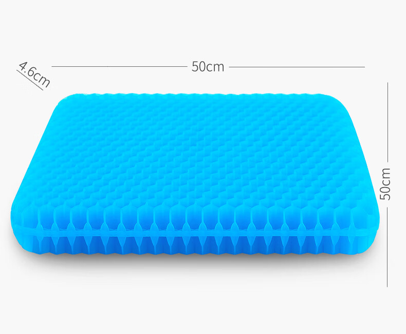 Youtengyouju YOTOK (Japan), Genuine Honeycomb Gel Seat Cushion, Summer Office Cooling Pad, Anti-Bottom Pain, Long-Sitting Butt Pad 12
