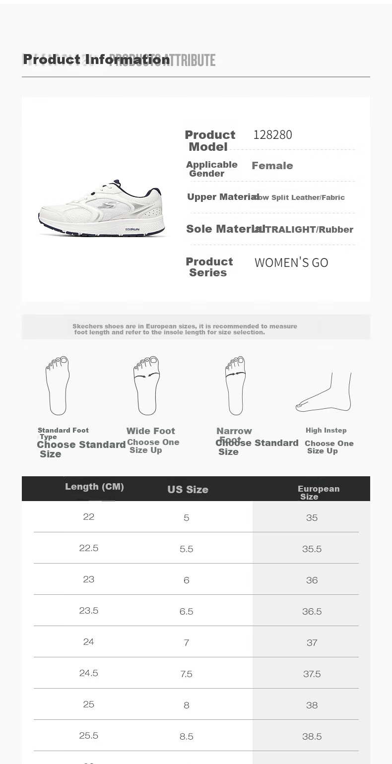 Skechers Twilight Shoes, Women's Running Shoes, Training Shoes, Soft-Soled Shock-Absorbing Sneakers, Casual Walking Shoes, 128280 5