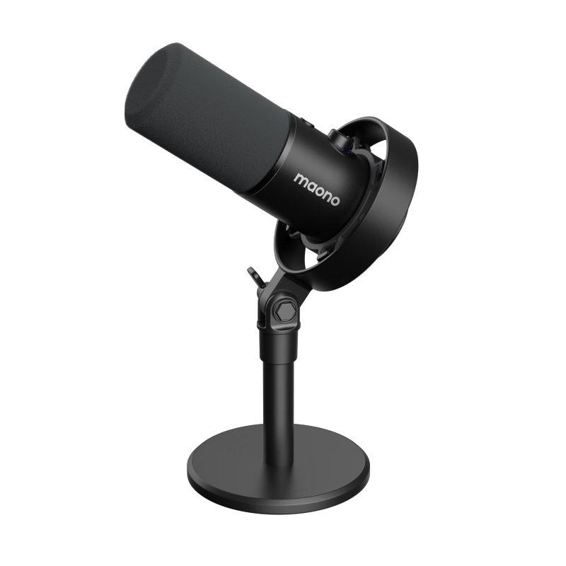 Maono Dynamic Microphone, Professional Live Streaming And Recording Speaker, Gaming Noise Reduction Computer Microphone, Host And Voice Actor Mic with Built-In Sound Card, Shanke Pd300 Disc Model