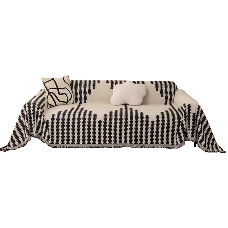 Jinhou Chenille Sofa Cover, High-End Feel, 2026 New Style, All-Season Universal Sofa Slipcover, Full Wrap, 180*380cm