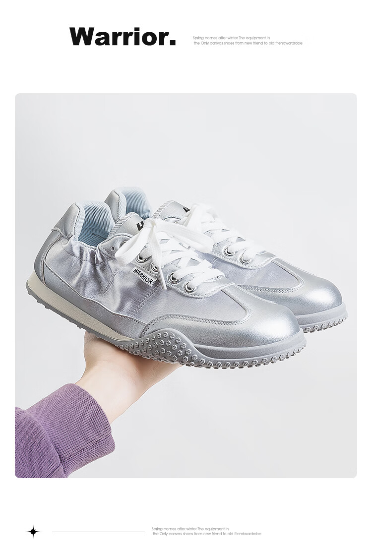 Huili Women's Shoes, Dexun Shoes for Women, 2026 New Style Comfortable Trendy Versatile Ladies' Shoes, Silver, Size 37 17