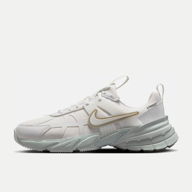 NIKE Women's Casual Shoes V2K RUN, Gore-Tex Winter Waterproof Sports Shoes, FZ2622-003, White And Pink, Size 40 9