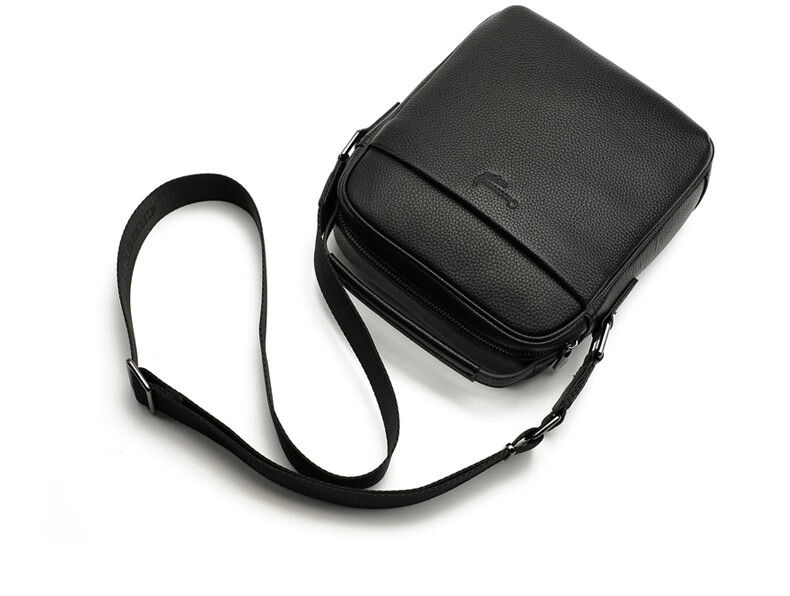 CROCODILE Top-Grain Leather Men's Casual Shoulder Bag, Fashionable Versatile Youth Crossbody Bag T1167 Gift for Boyfriend 10