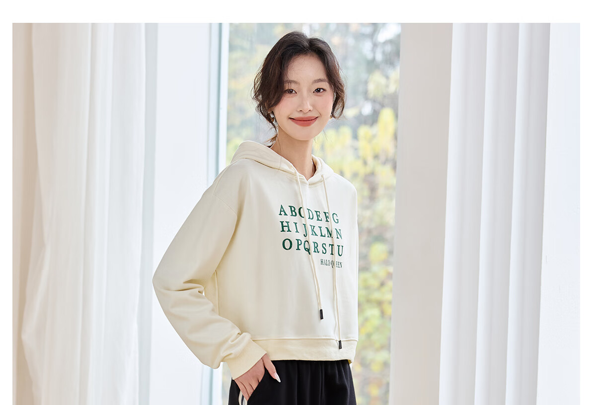 Halo Queen Casual Wide-Leg Pants for Women with Side Stripes Design, High-Waisted Loose Straight-Leg Trousers for Petite Figures H143K2003 24