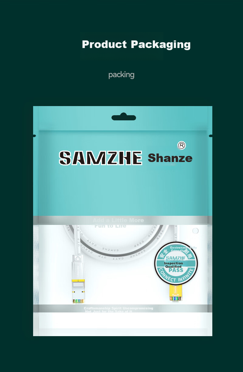 SAMZHE CAT7 Pure Copper Ethernet Cable, 10 Gigabit Shielded Network Cable, Gaming Twisted Pair, Broadband Home Network Cable Compatible with 2.5G Patch Cord, 5 Meters, Blue 14