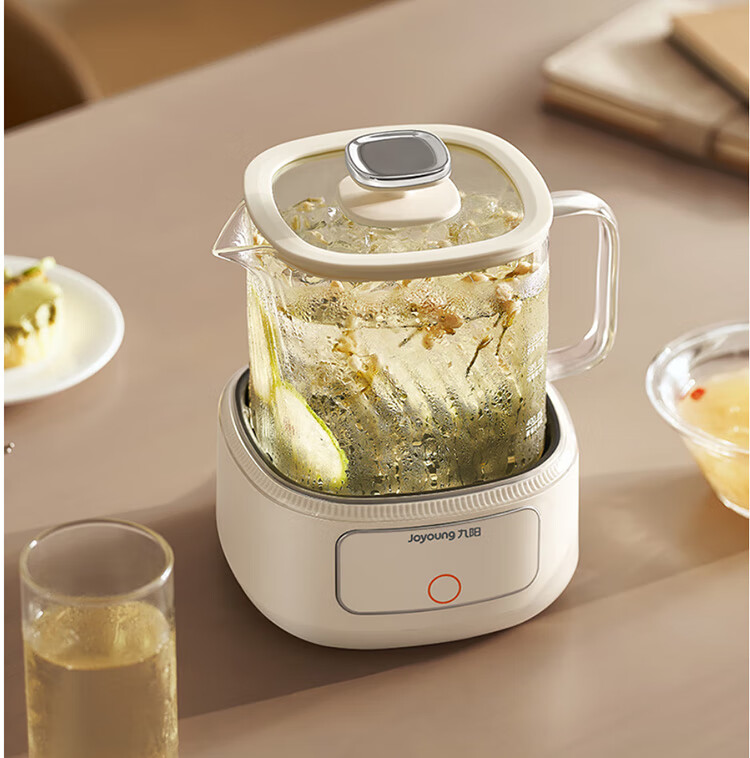 Joyoung Home Use 1L Small Capacity Health Pot, Multi-Purpose Electric Kettle for Hot And Cold Water, Metal Kettle without Glue, Constant Temperature Kettle, K10D-WY103 (Tea) 14