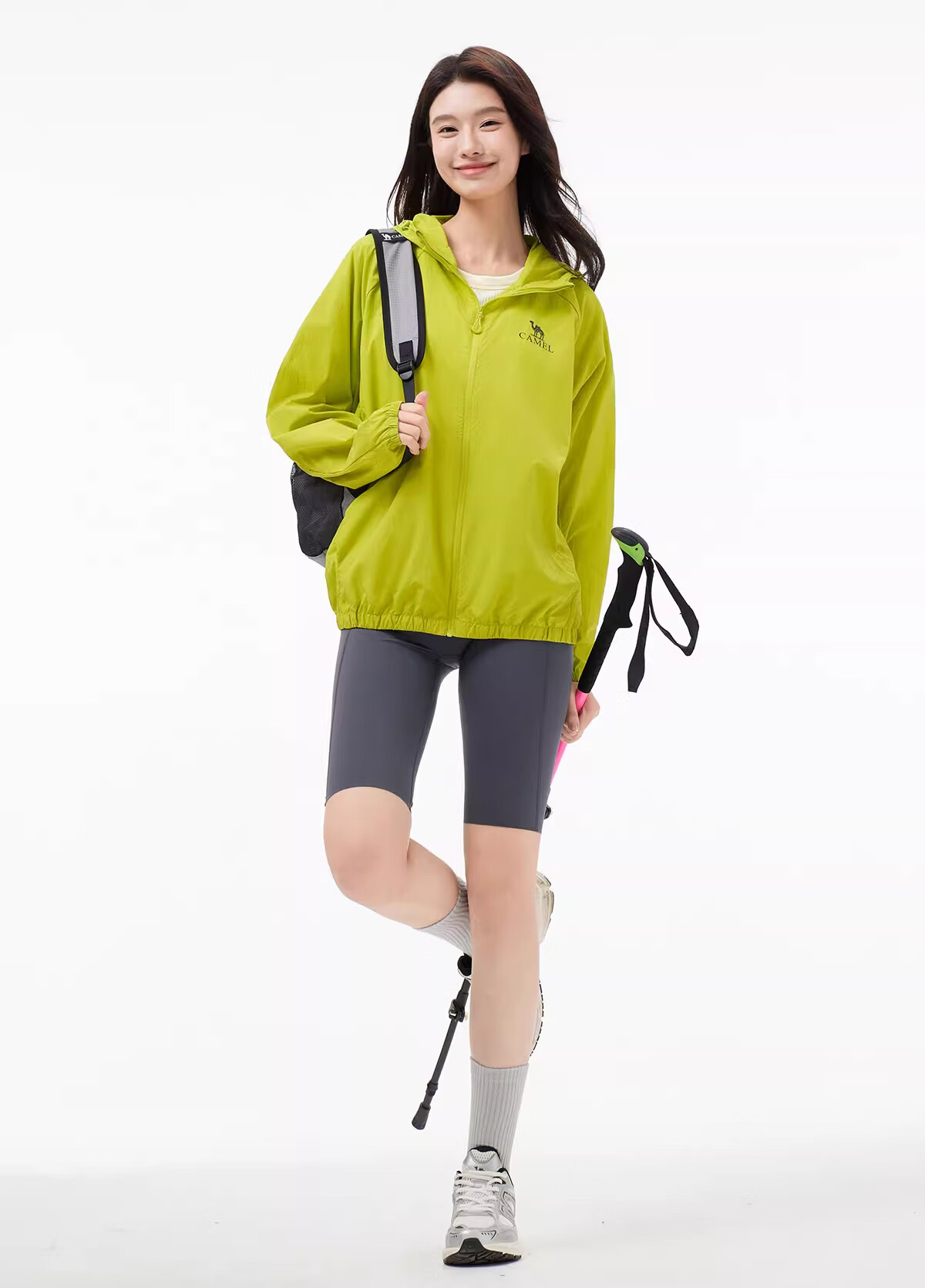 CAMEL Women's And Men's Sun Protection Clothing, Water-Repellent Jacket, Loose-Fitting Cool Breathable Sun Protection Garment A35BATR096 2XL 23