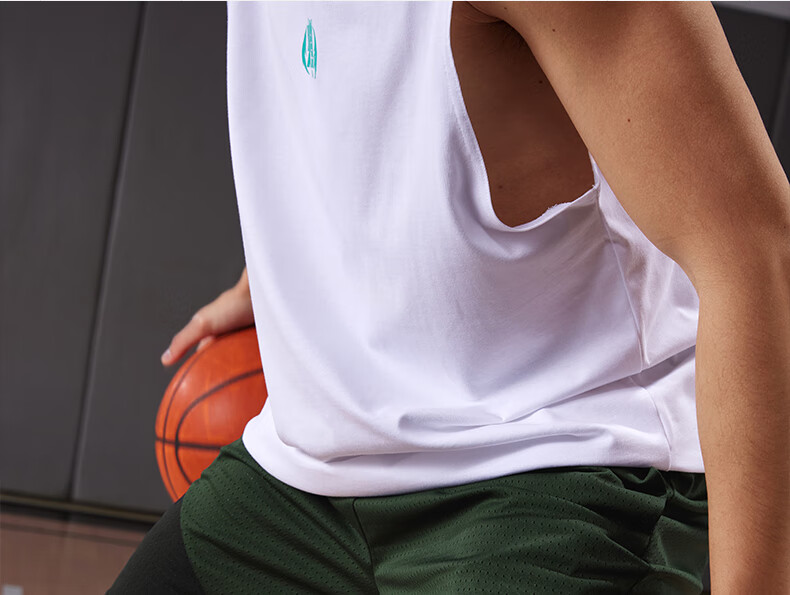 361° Men's Pants, Spring And Summer Loose-Fit Color Block Knitted Shorts, Casual Outdoor Basketball Sports Pants, 652521706-3 19