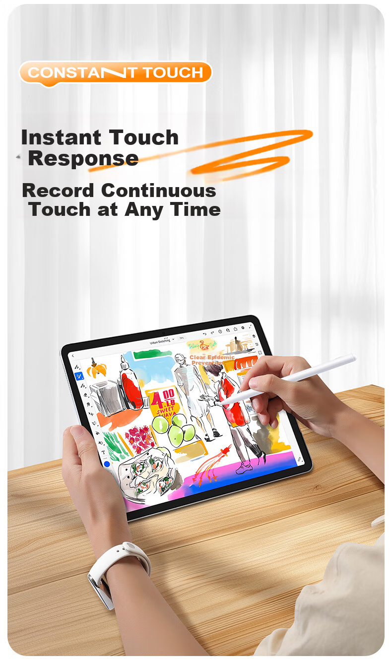 BUBM Capacitive Stylus, Android Huawei Writing Pen, Xiaomi Touch Pen, Universal M6/MatePadPro11 Honor V8/8Pro Smartphone Tablet Drawing Magnetic Touch Screen Pen Alternative 2