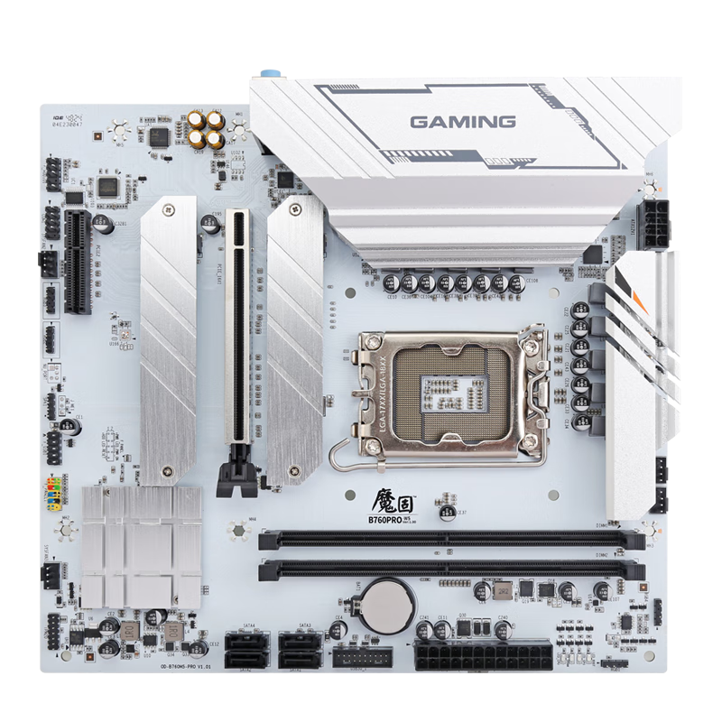 ONDA Magu B760PRO-W5 (Intel B760/LGA 1700) Supports CPU 14700F/14600K/14400F/13490F, Gaming And E-Sports Preferred Motherboard