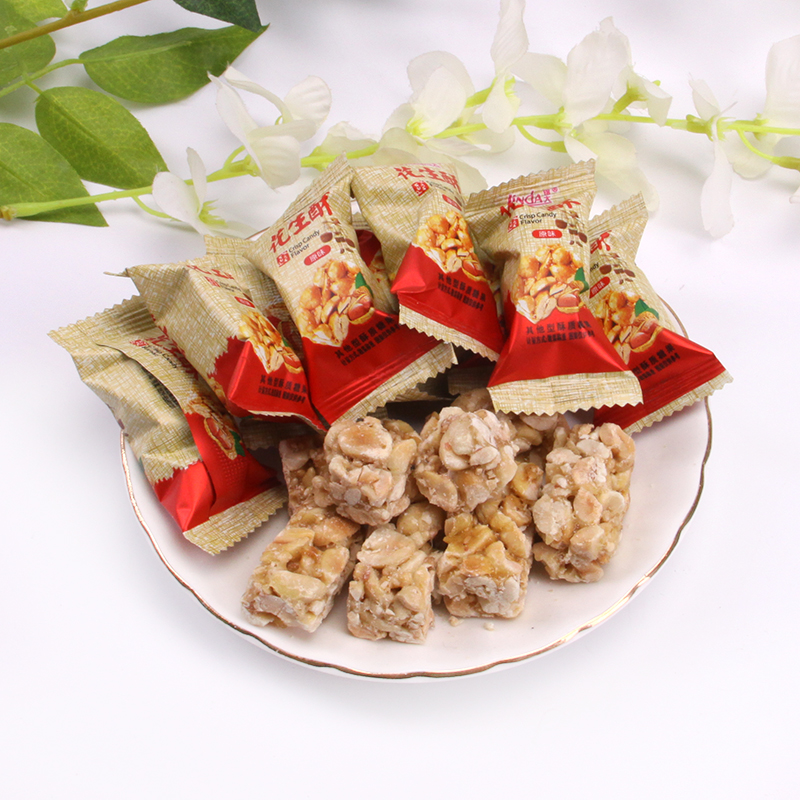 锦大花生酥原味 500g/袋 喜糖 糖果 休闲零食 糕点 招待糖婚庆糖