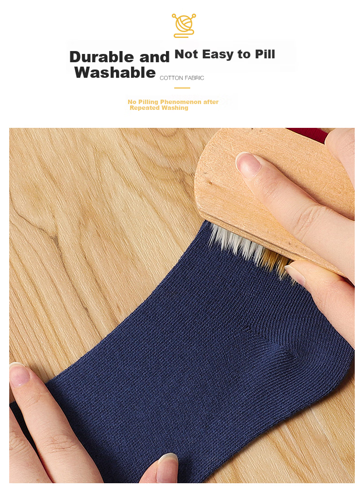 LangSha Children's Socks for Boys, Spring And Summer Cotton Socks, Comfortable Breathable Casual Sports Socks for Boys, Small to Big Kids Mid-Calf Socks 2