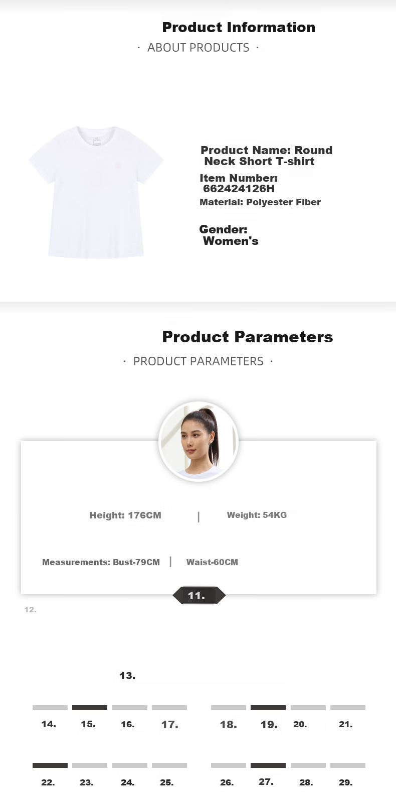 361° Women's Trendy Short-Sleeve T-Shirt, New Spring And Summer Quick-Dry Sportswear for Running And Yoga, Model 662424126H-8 46