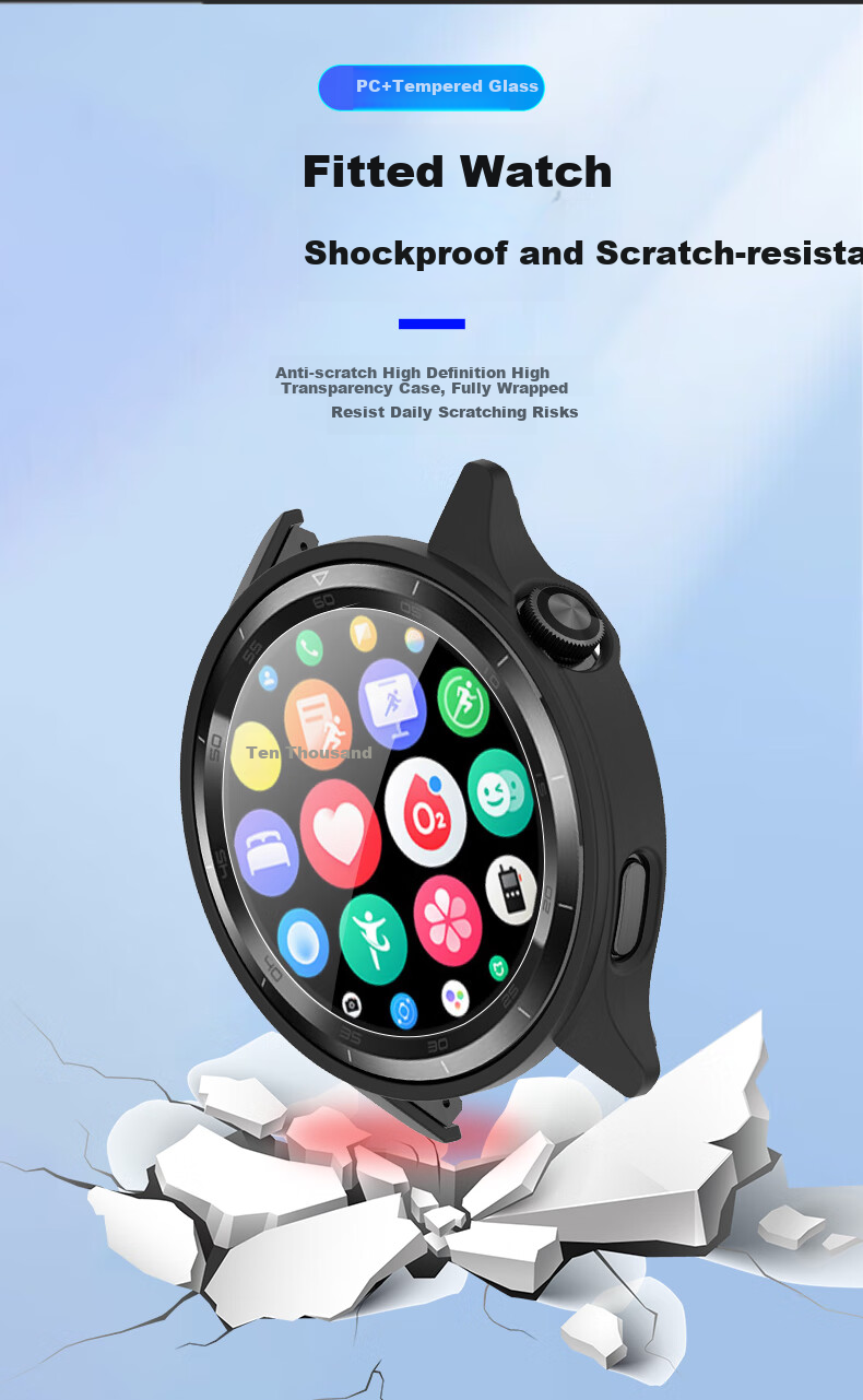 KMaxAI Compatible with Xiaomi Watch S4/S3 Replacement Watch Band, Xiaomi ESIM Version Watch Face, Dual Time Zone Scale Watch Case, Rotating Watch Band, Dual Time Zone Silver White 3