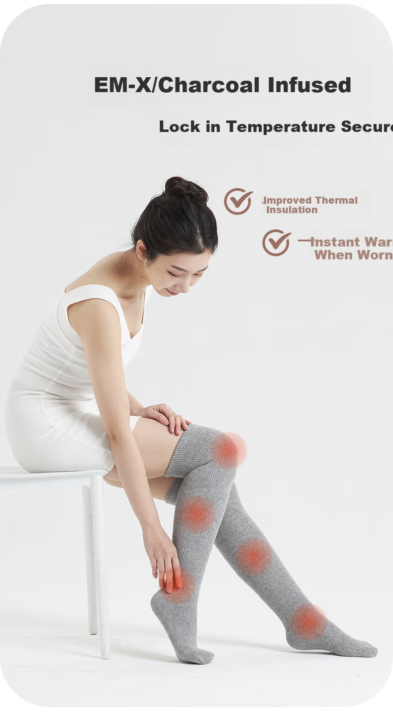 AURBOSHI Japanese Autumn And Winter Warm Knee Brace for Meniscus Injury, Non-Slip Anti-Fall Cold Legs Protection for Elderly Men And Wome 4