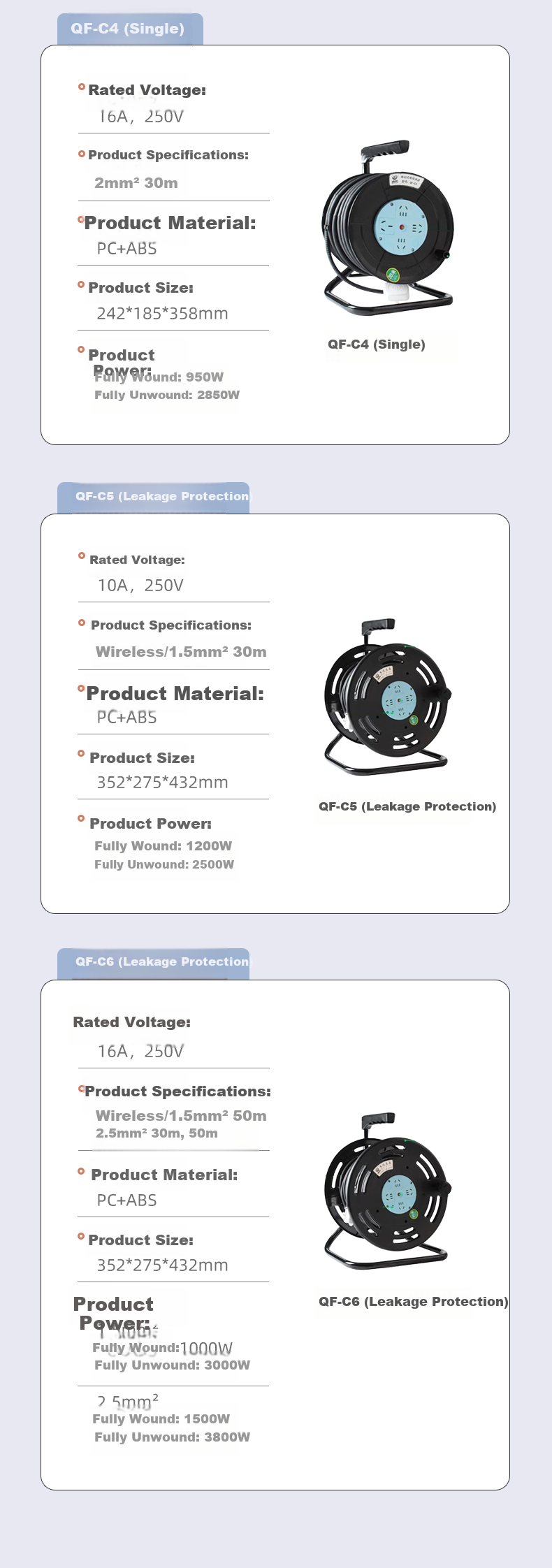 Kyfen Household Electrical Wire Reel, 10-Meter Safety Cord, Professional Engineering Use, Home Safety, 750° Flame Retardant, Overload Protection, Surge Protection, Lightning And Surge Protection, Overcharge Preventio 10