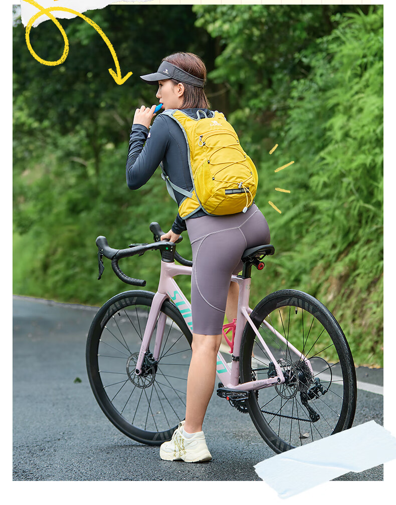 CAMEL Bee Outdoor Cycling Hiking Mountaineering Lightweight Travel Backpack Sports Double Shoulder Bag 4633 10