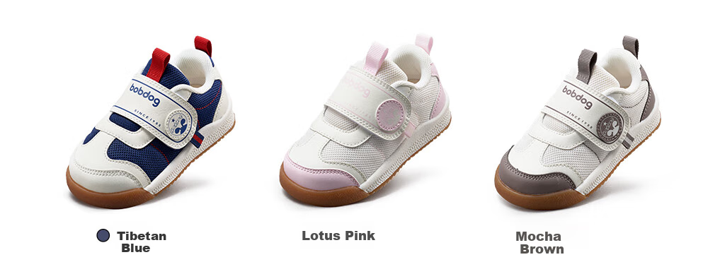 BOBDOG Toddler Shoes, Baby Walking Shoes, Spring Style, Soft Sole, Non-Slip, Anti-Collision, Functional Shoes for Boys And Girls, Light Pink, Size 26 3