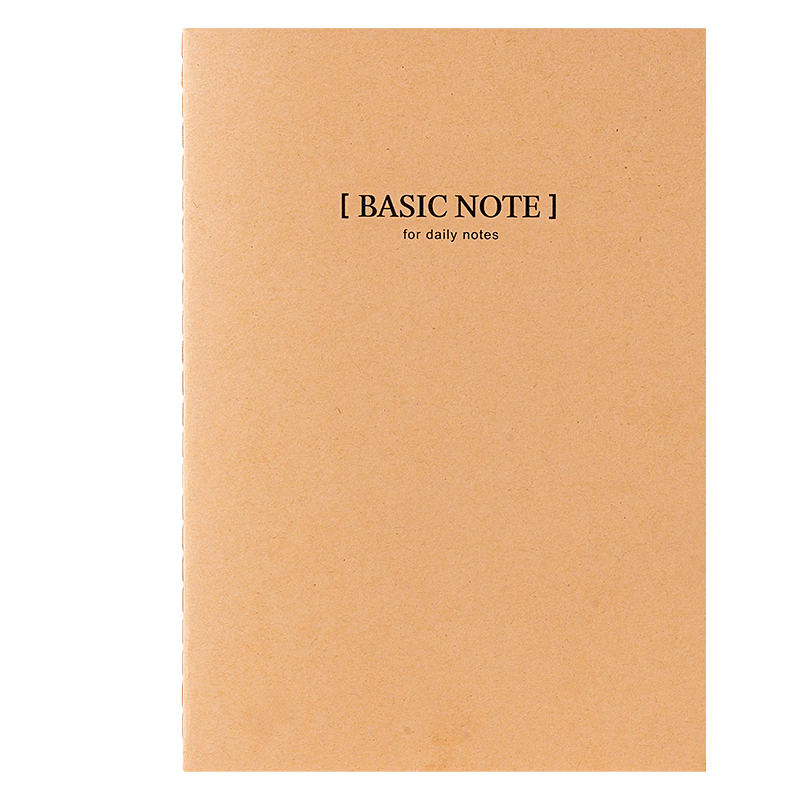 Deli 3 Notebooks B5/40 Sheets Kraft Paper Soft Cover Stitched Journal/notebook/diary Student Notebook BDFB5-02