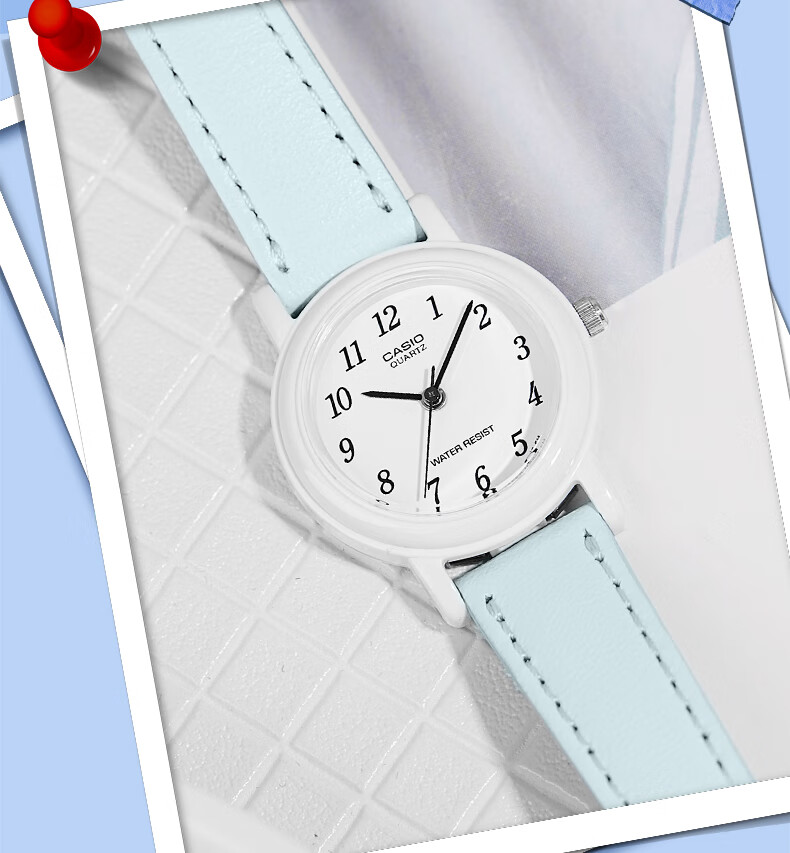 CASIO Watch for Girls, Analog Student Small Dial Children's Watch for Exams [Valentine's Day Gift] LQ-139L 3