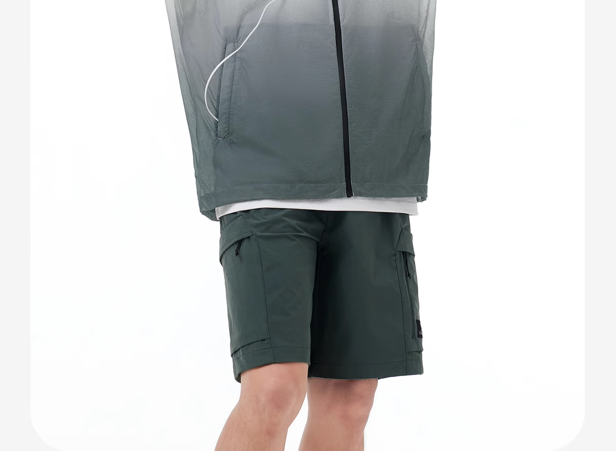 CAMEL Sunscreen Jacket 2025 Summer Outdoor Ice Silk Breathable Cooling Sun Protection UV Resistant Fishing Shirt 5006 M 19