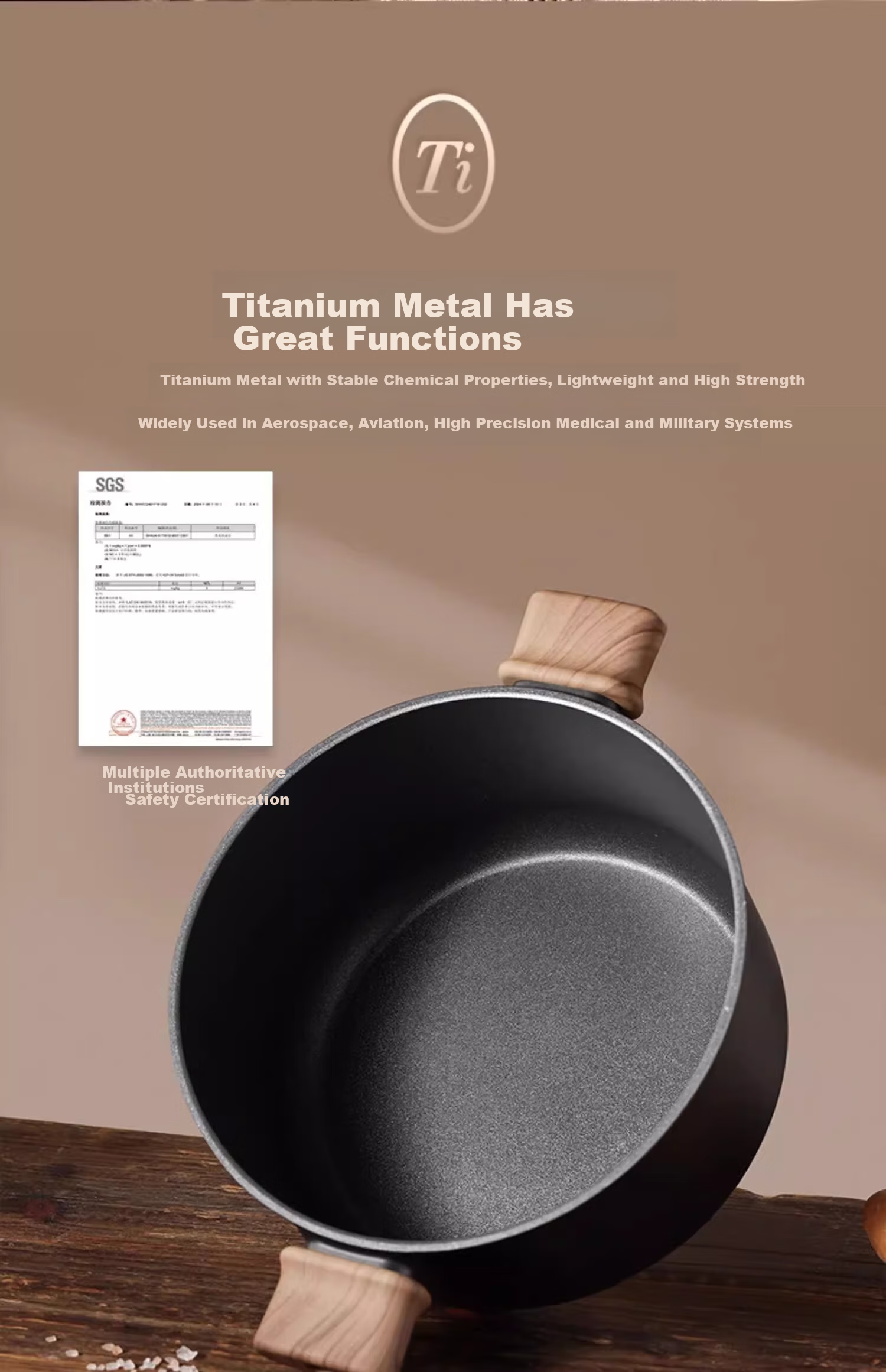 Carote Non-Stick Soup Pot Multi-Functional Stew Milk Pot Steamer Frying Pan Induction Cooker Maifan Stone Instant Noodle Pot 12
