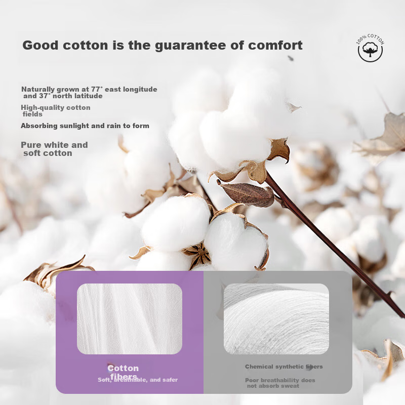 Freego High Waist Disposable Cotton Sterilized Postpartum Shorts for C-section Maternity Women's Non-washable Daily Throwaway White M