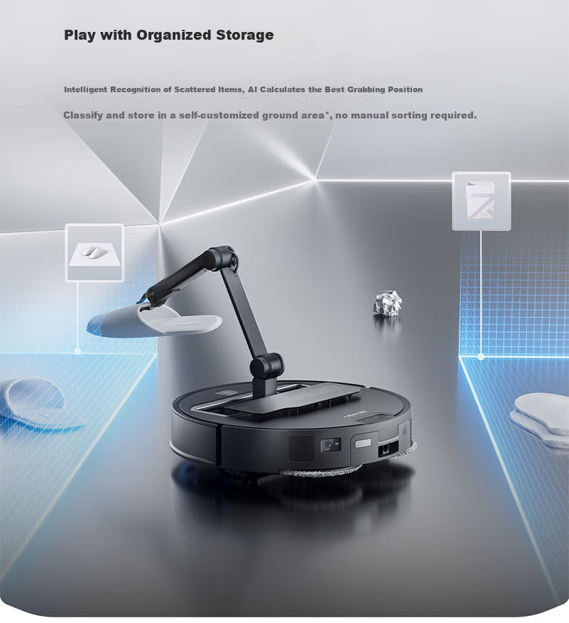 Roborock G30S Pro Robot Vacuum and Mop Combo Automatic Water Supply and Dust Collection Floor Cleaner A2780RR 8