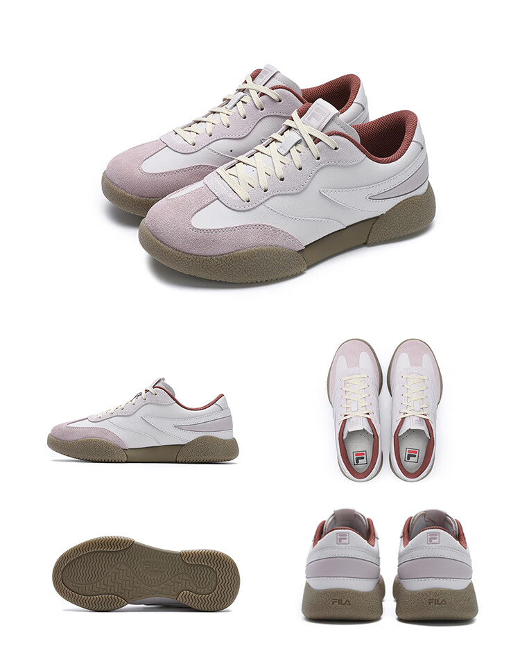 FILA Official Yang Mi Same Style Women's Shoes, PENGUIN Retro Sneakers, Penguin Shoes, Training Shoes, Casual Shoes 40