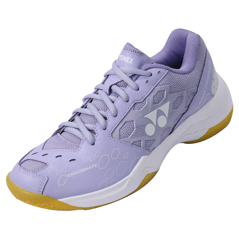 YONEX Badminton Shoes with Shock Absorption, Wear-Resistant, for Competition And Training, Professional Power Cushion SHB101CR Lavender 39