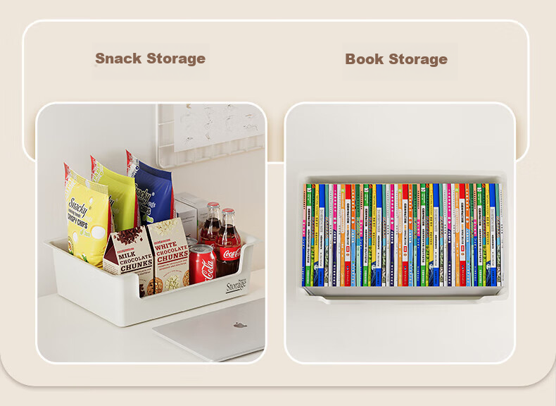 EACHY Desktop Book Storage Rack, Desk Organizer, Multi-Layer Acrylic File Holder, Space-Saving Gadget - Transparent, Five Layers 9