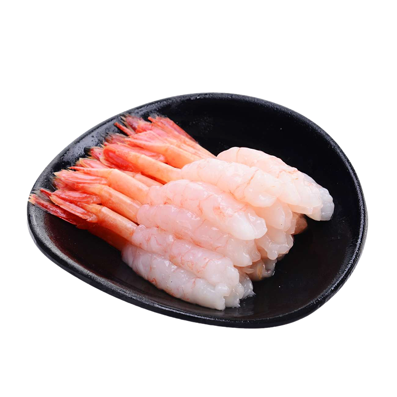 美加佳去壳甜虾刺身27只净重70g  即食生北极甜虾 海鲜水产