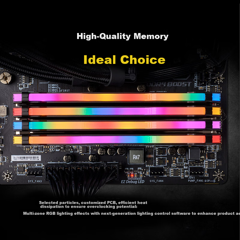 USCORSAIR 32GB (16G×2) Kit, DDR4 3200 Desktop Memory Module, Vengeance RGB PRO Light Bar, Gaming Edition for E-Sports Players