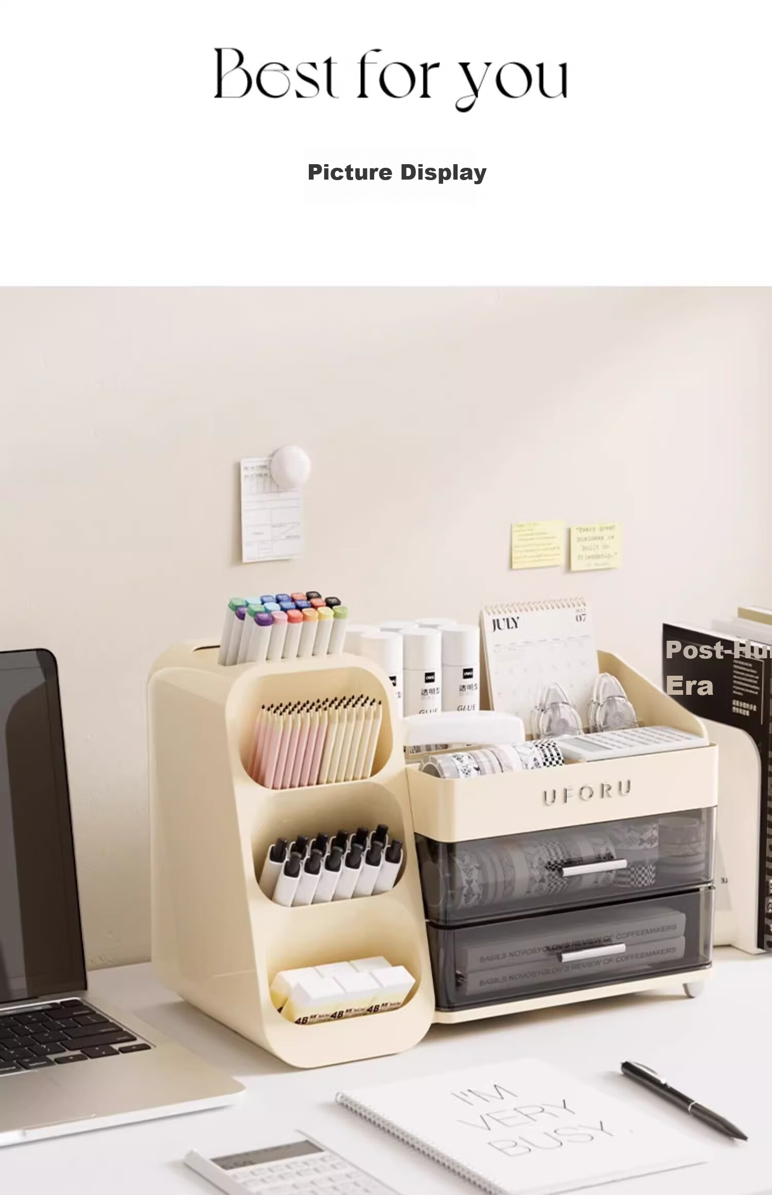 Jiadu Cosmetic Storage Box, Rotating Dustproof Makeup Brush Storage Tube, Dressing Table Desktop Pen Holder, Lipstick And Eyeshadow Organizer Rack 9