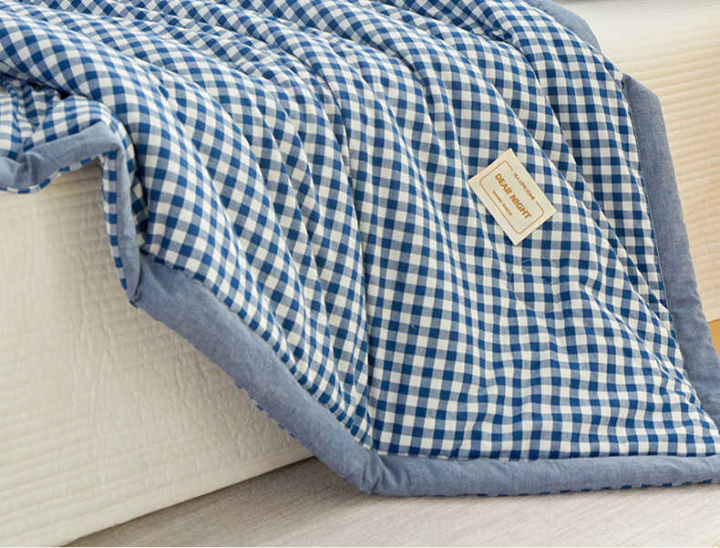HLA Antibacterial Class A 21% Soybean Fiber Summer Cool Quilt Spring And Autumn Air Conditioning Quilt Cool Sensation Quilt Core Machine Washable 220*240cm 3