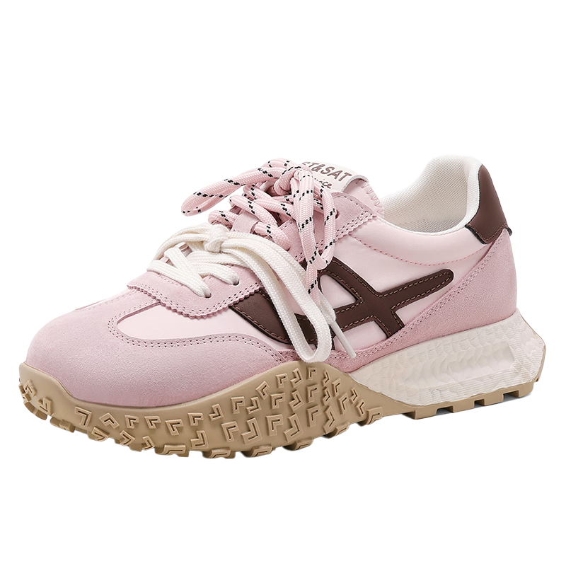 St&Sat Thick-Soled Forrest Gump Shoes, 2026 New Summer Retro Versatile Height-Increasing Training Shoes, Lightweight Casual Comfortable Sneakers