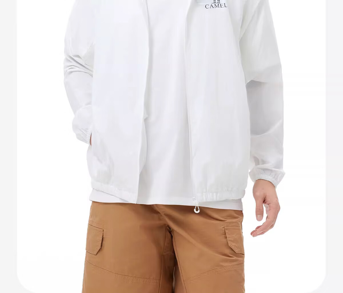 CAMEL Women's And Men's Sun Protection Clothing, Water-Repellent Jacket, Loose-Fitting Cool Breathable Sun Protection Garment A35BATR096 2XL 11