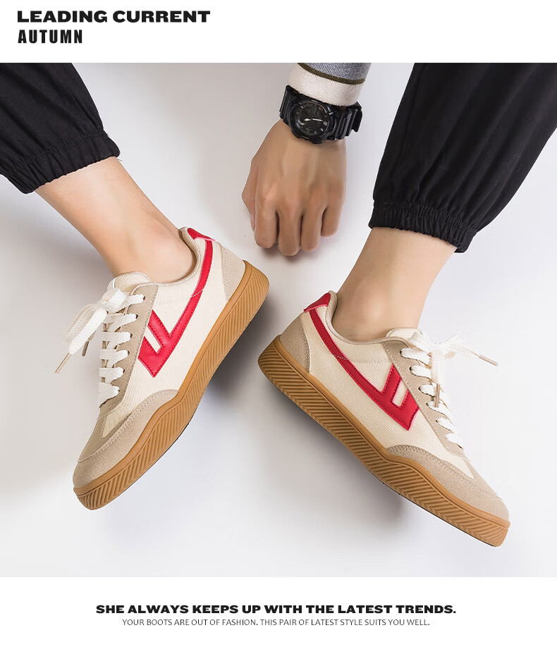 Huili Official Canvas Shoes for Men, Spring And Autumn Style, Thick-Soled Height-Increasing Sports Sneakers, Outdoor Casual Training Shoes, Black, Size 44 8