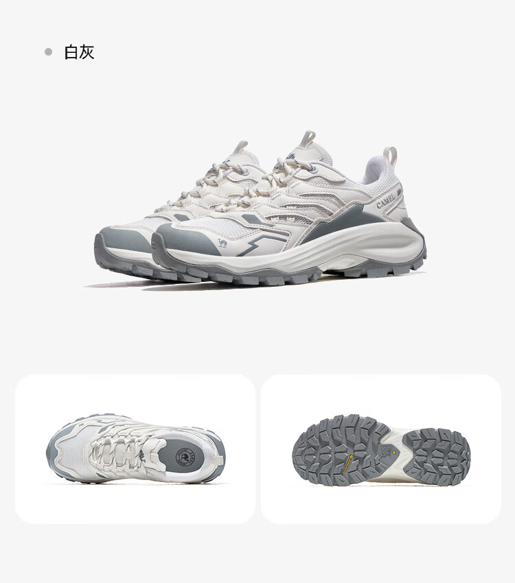 CAMEL [Buyu PRO] Outdoor Hiking Shoes for Men And Women, Breathable Casual Shoes, Non-Slip Wear-Resistant Sports Footwear 19
