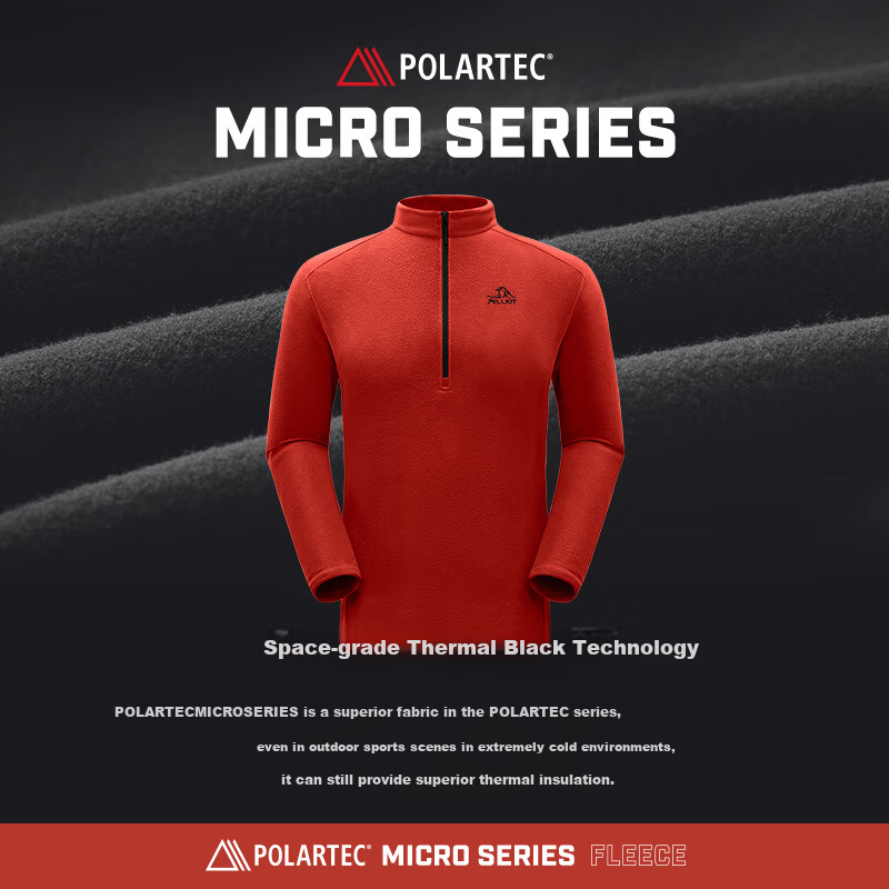 Мужская флисовая куртка Pelliot P Series Polartec, теплая, для активного отдыха, черная, размер XXL